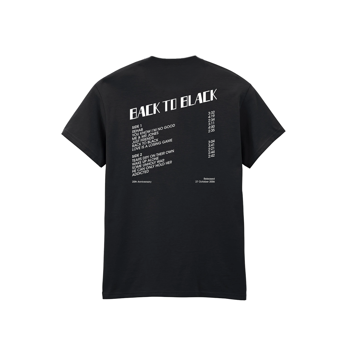 Back To Black Anniversary Tee - D2C Exclusive Back