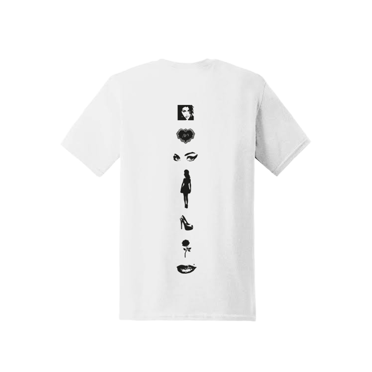 Amy Winehouse Icon Tee Back