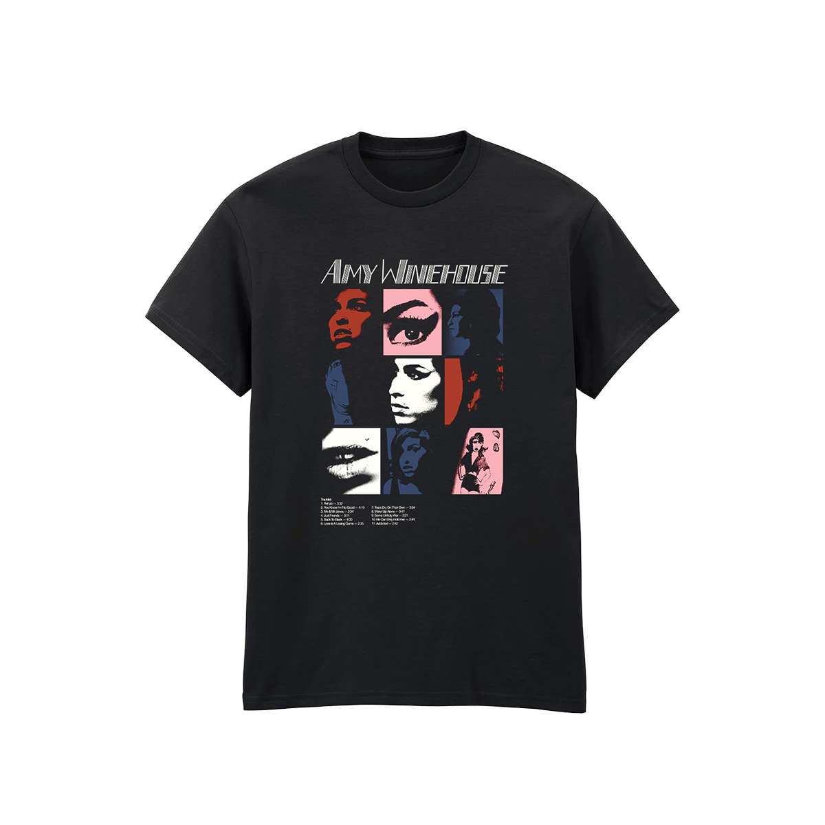 Back to Black Album Montage Tee